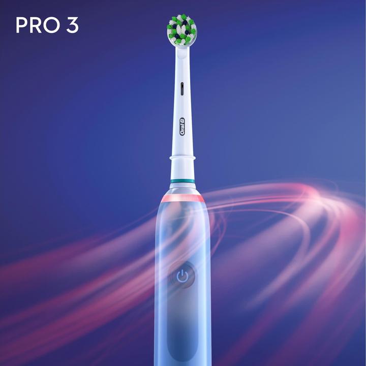 Image du produit Oral-B PRO 3 3770 brosse à dents électrique, bleu (Brosse à dents oscillo-rotative)