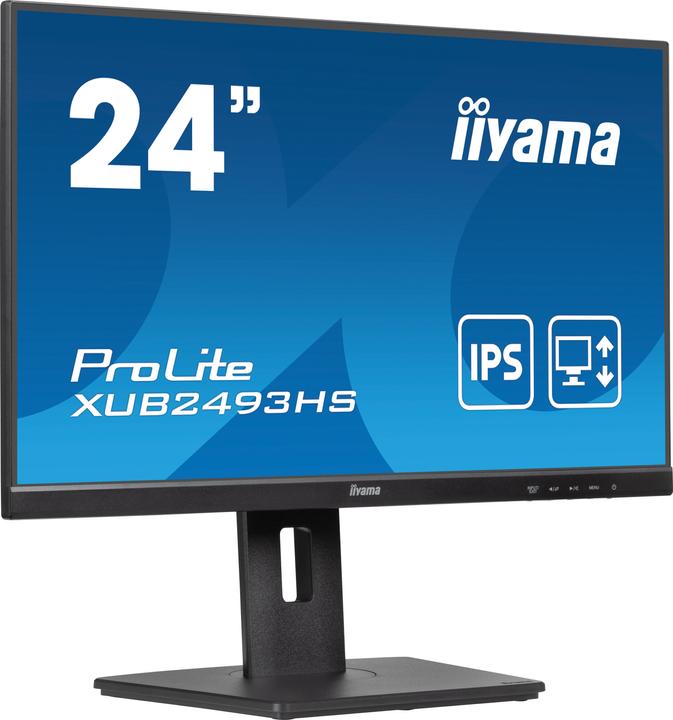 Actual product image iiyama TFT 23,8/60,5cm ProLite XU2493HS-B6 *black* 16:9 (1920 x 1080 pixels, 23.80")