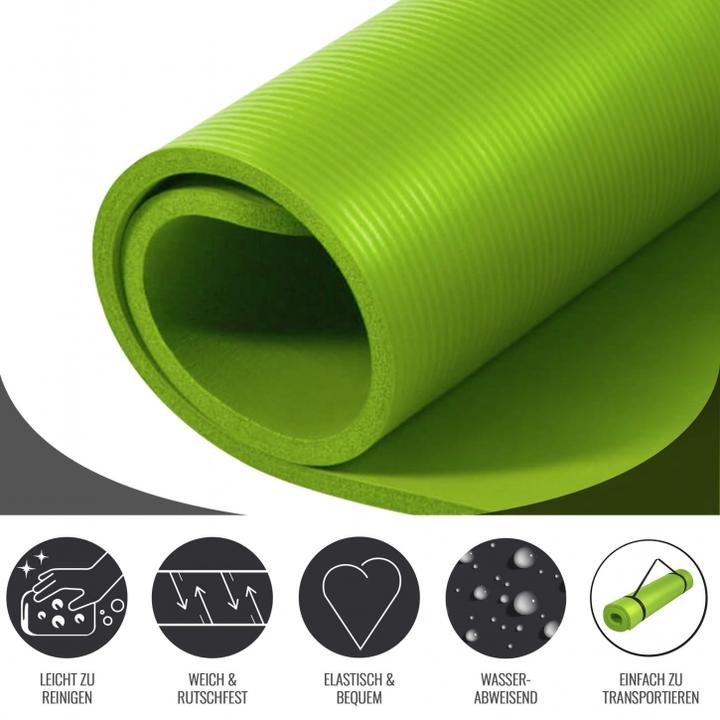 Produktbild Gorilla Sports Yogamatte (15 mm)