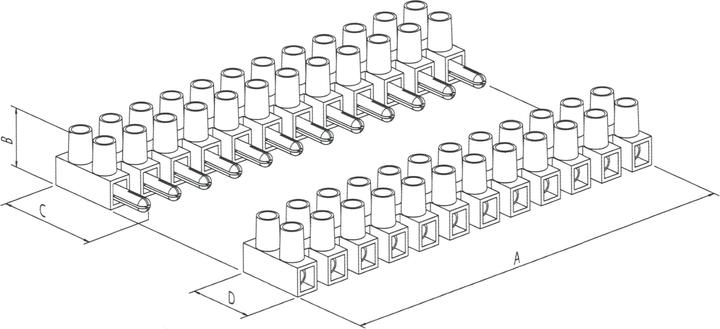 Immagine prodotto Donau Morsetto a lucentezza Pluggable (Fascette ferma-cavo)