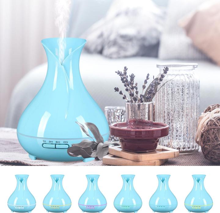 Immagine prodotto Sixtol Diffusore di aromi Vulcan blu lucido 350ml (350 ml)