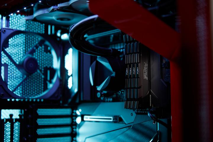 Actual product image Kingston 32GBDDR4-3600MT/S CL16DIMM (4 x 8GB, 3600 MHz, DDR4-RAM, DIMM)