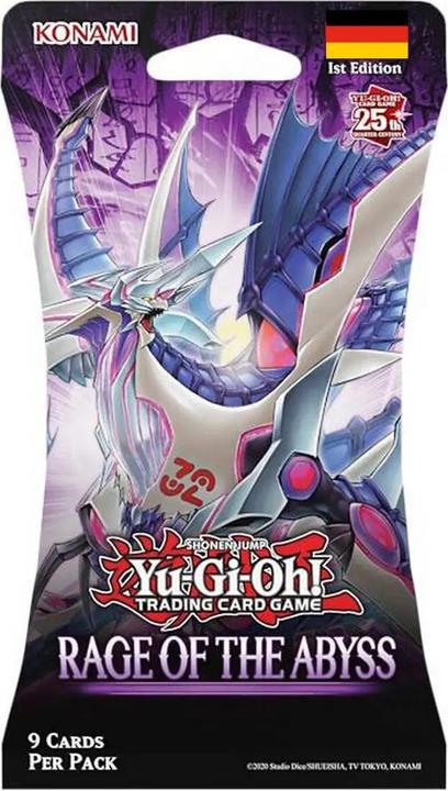 Produktbild Yu-Gi-Oh Rage of the Abyss (Deutsch, Booster Pack)
