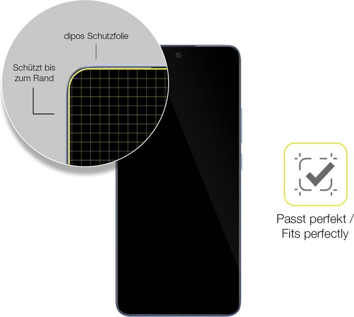 Image du produit Dipos Film de Protection d’écran Full-Cover 3D (2 pièce(s), Xiaomi 13T Pro)