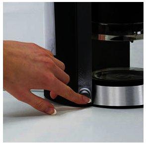 Actual product image Cloer Coffee maker black / stainless steel