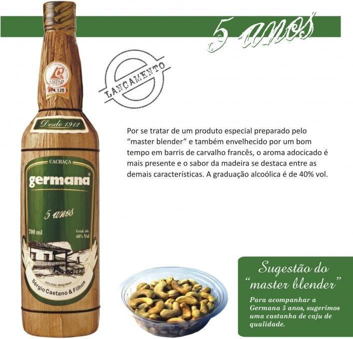 Immagine prodotto Germana BRASILE Anni (1 x 70 cl)