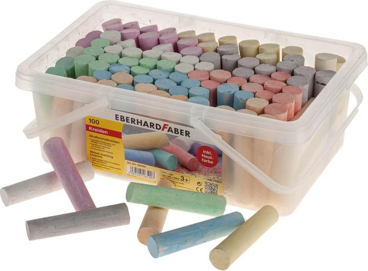 Produktbild EberhardFaber Strassenmalkreide Eimer (Mehrfarbig, 1 x)