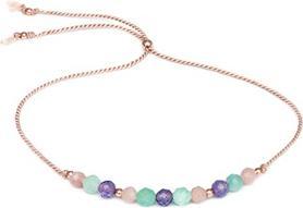 Image du produit Agato Amazonite, en particulier. Bracelet en améthyste et angélite HE24R3RG-LP
