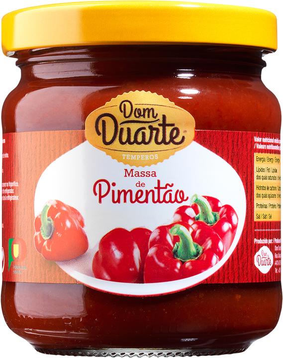 Actual product image Dom Duarte Massa Pimentão - chilli pepper paste (340 g)