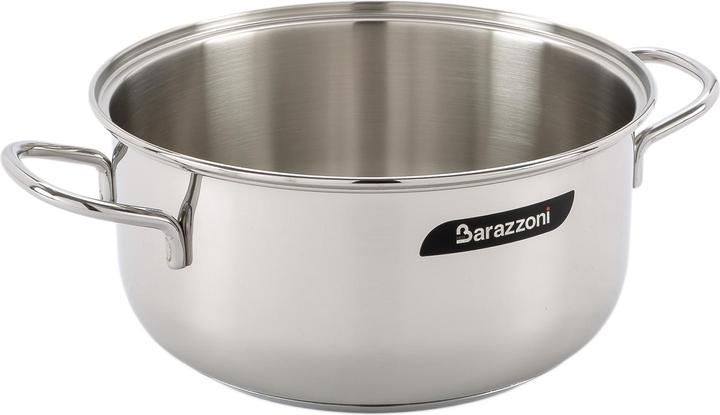 Barazzoni Casserole 2 poignées 20cm Bonita (20 cm, Cocotte + faitout, Aluminium)
