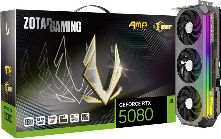 Produktbild Zotac GeForce RTX 5080 AMP Extreme INFINITY (16 GB)
