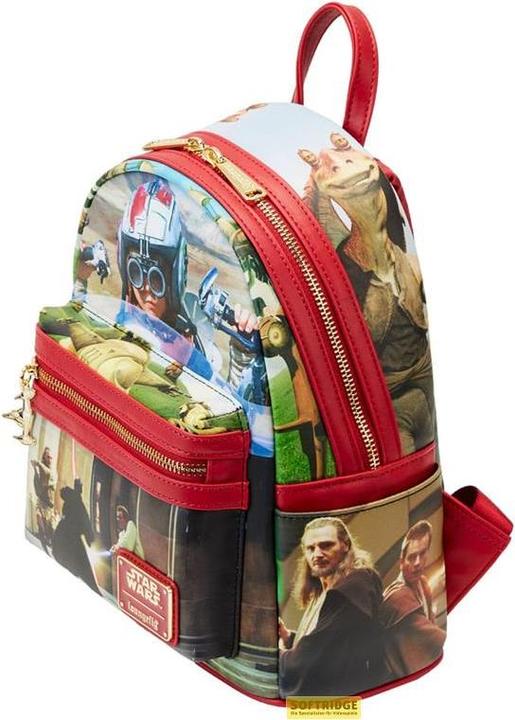 Produktbild Loungefly Star Wars by sac à dos Scenes Series Phantom Menace