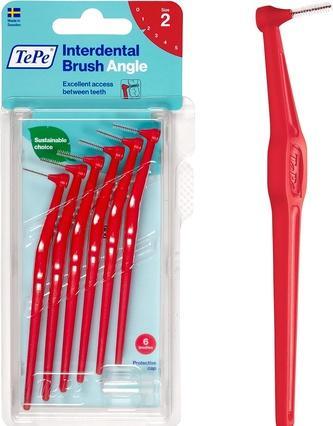 Produktbild TePe Interdentalbürsten Angle ISO 2 (6 x, 0.50 mm)