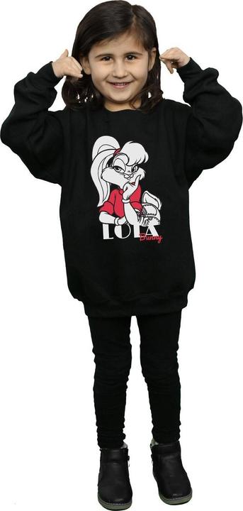 Actual product image Looney Tunes Girls Classic Lola Bunny Cotton Sweatshirt (116)