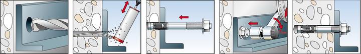 Produktbild Fischer Bolzenanker FAZ II (50 Stk.)