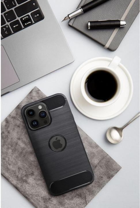Actual product image NoName Other OEM CARBON case for HUAWEI P8 LITE 2017 / P9 LITE 2017 black (Huawei P8 Lite (2017), Huawei P9 Lite (2017))