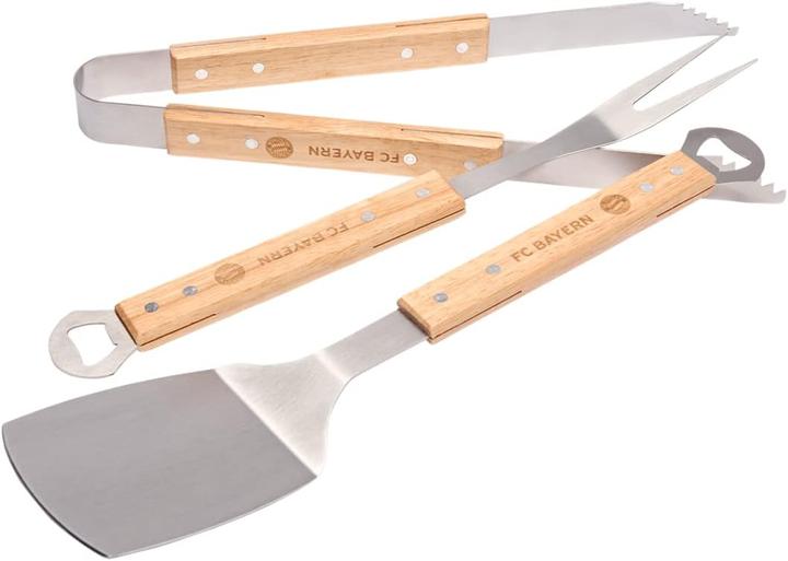 Produktbild FC Bayern München Grillbesteck 3er-Set