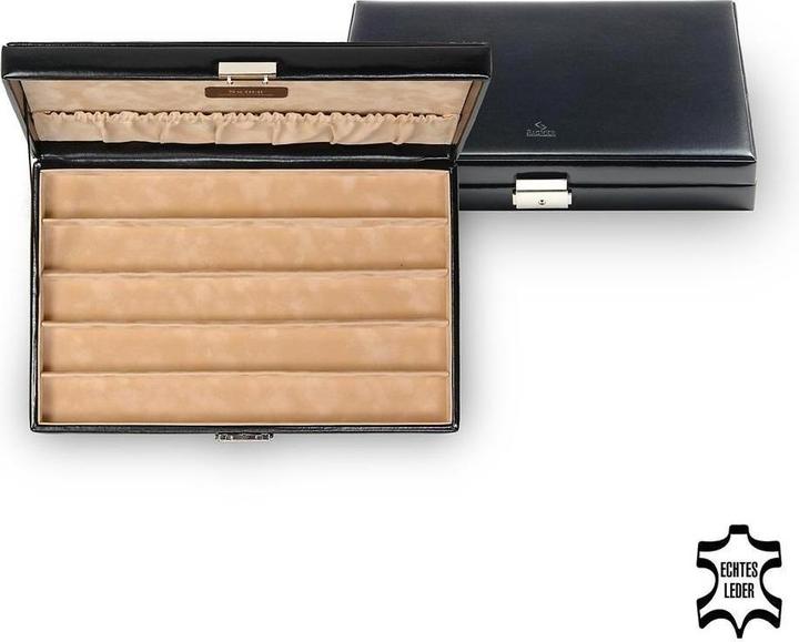 Immagine prodotto Sacher 2509.010443 - Astuccio da collezione nuovo classico in pelle nera