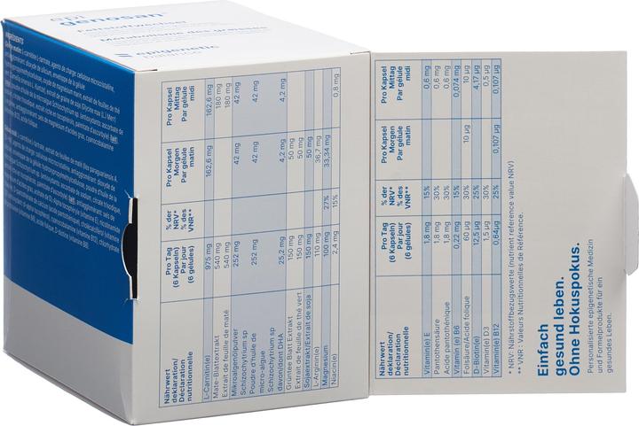 Immagine prodotto Epigenosan LCarnitina Mate (180 Pezzo/i, Pillole, 114.20 g)