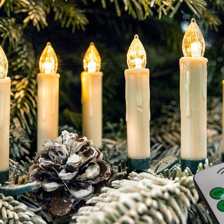 Produktbild FHS LED-Baumkerze Erweiterung kabellos aussen warmweiss (5 x)