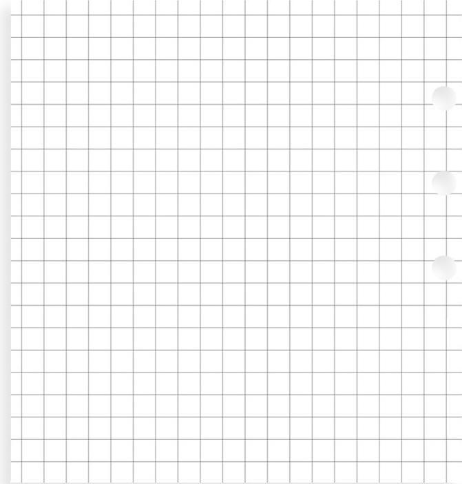 Actual product image Filofax Spare booklets (95 x 171 mm, No binding)