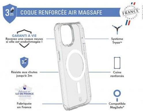 Immagine prodotto Force Case Custodia AIR per iPhone Serie 15 (Apple iPhone 15)