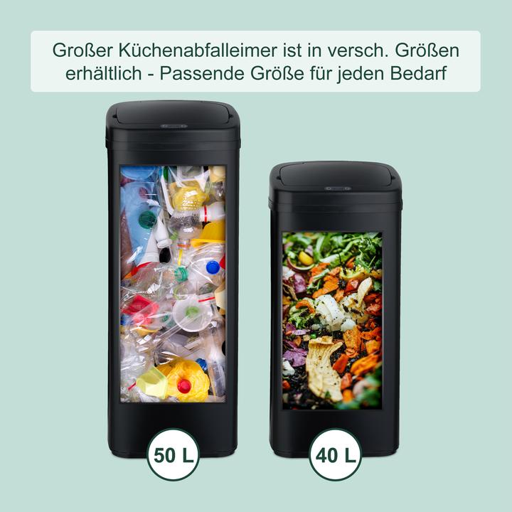 Actual product image Relaxdays Sensor Bin (50 l)
