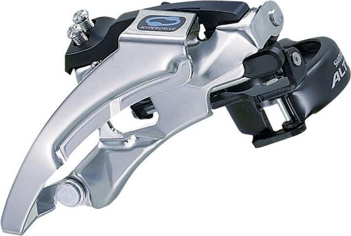 Actual product image Shimano Altus FD-M310 front derailleur 3x7/8-speed clamp Dual-Pull