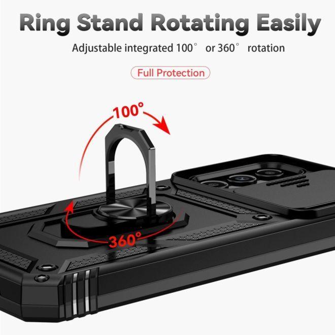 Immagine prodotto MU Classic Serie Kickstand Slide Cam (Samsung Galaxy A14 5G, Samsung Galaxy A14)