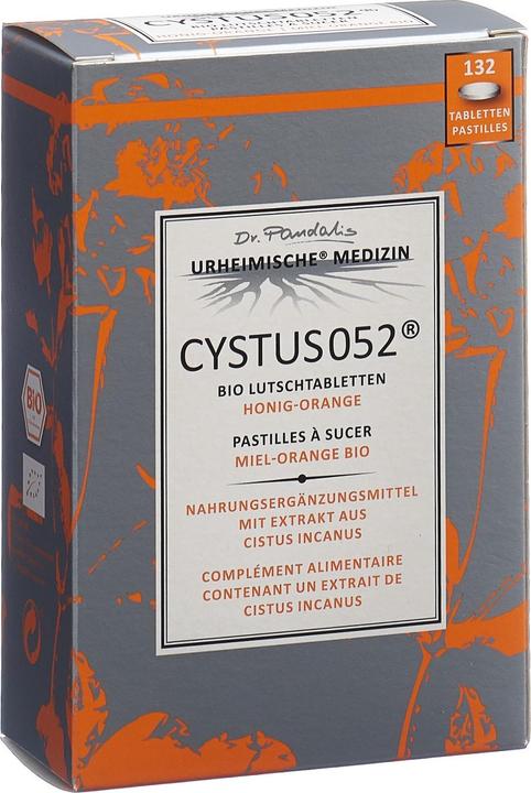 Produktbild Cystus 052 Infektblocker mit Zystrose HonigOrange (132 Stück, Tabletten, 185 g)