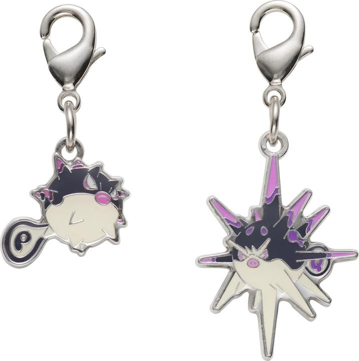 Pokémon Pokemon Center - Hisuian Qwilfish, Overqwil Schlüsselanhänger - 2 Stück