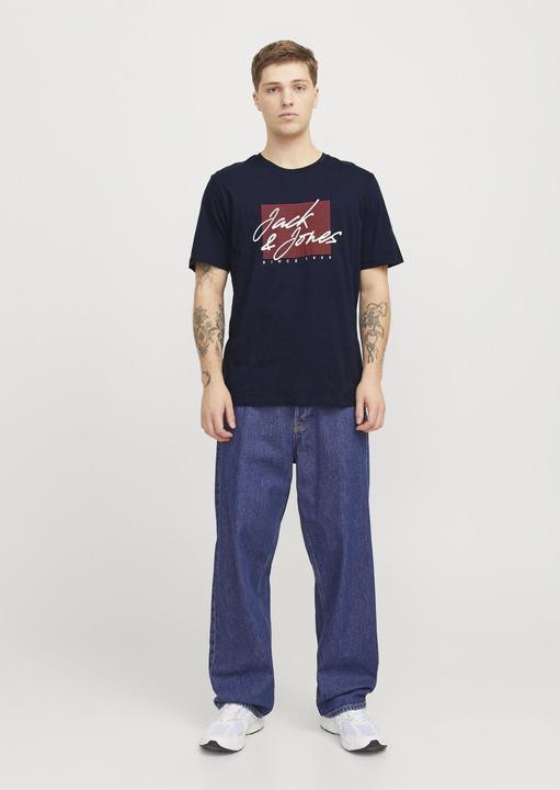 Actual product image Jack & Jones Logo Rundhalsausschnitt T-shirt T-shirt (M)