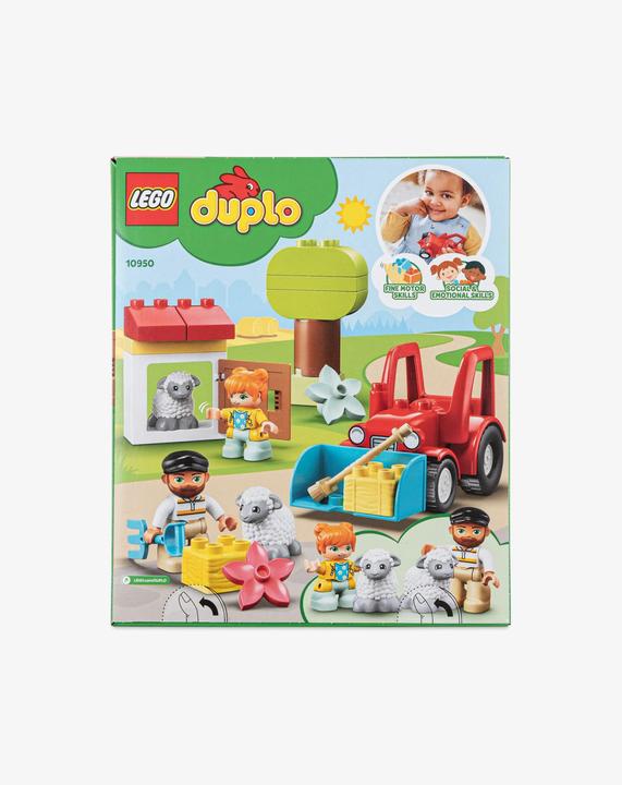 Actual product image LEGO Tractor and animal care (10950)
