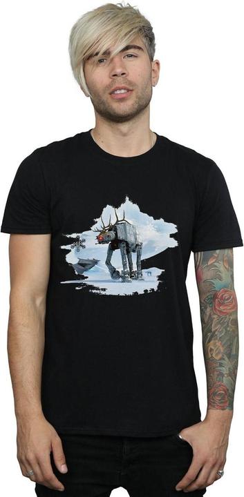 Image du produit Star Wars - T-shirt CHRISTMAS AT-AT REINDEER - Homme (S)