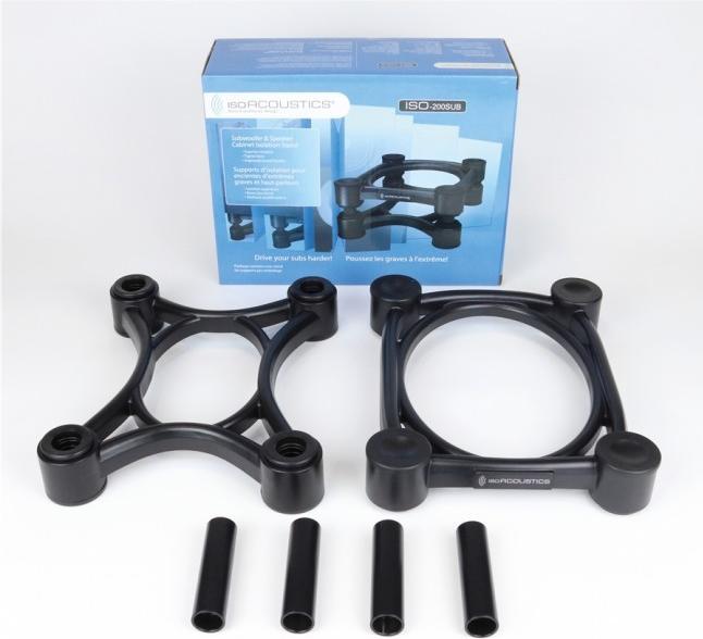 Isoacoustics ISO-200Sub isolatie statief voor subwoofer (1 pcs., Stand, Not movable)