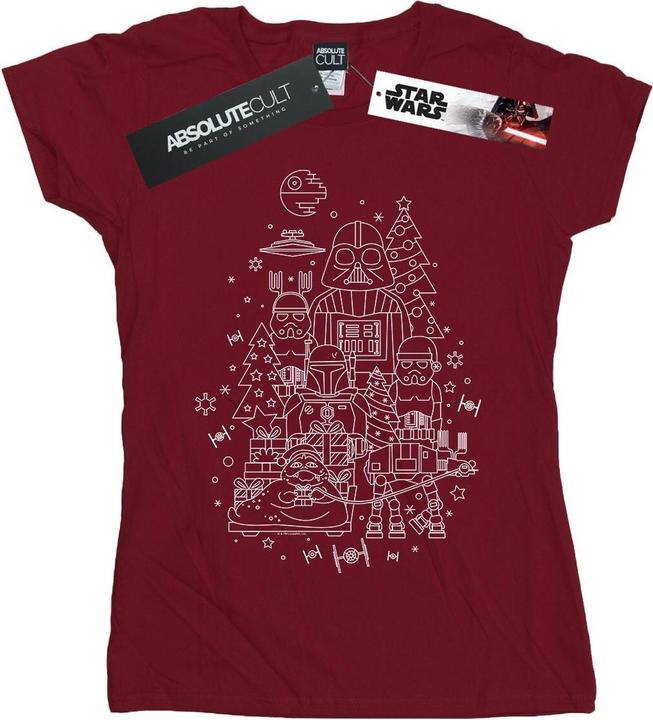 Star Wars Empire Christmas TShirt (XXL)