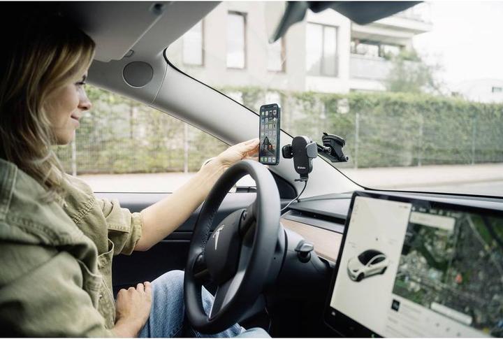 Image du produit Verbatim Chargeur de voiture Fast Qi Fast Wireless USB-C 15W FWC-01