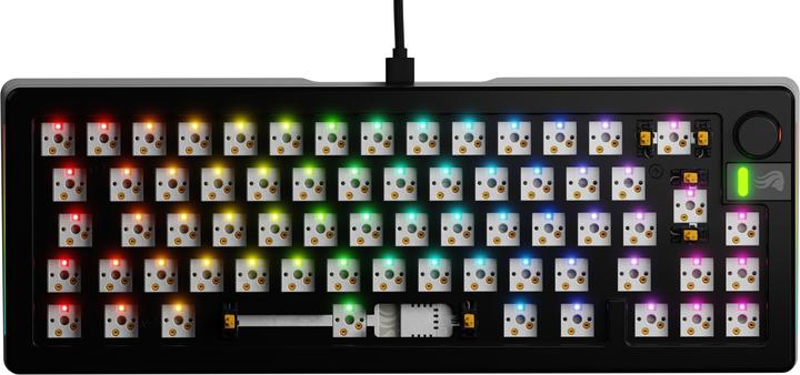 Immagine prodotto Glorious GMMK 3 PRO 65% Barebones con cavo nero - ISO (DE, Cablato)