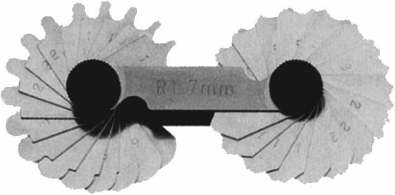 Produktbild Vogel Radienschablone
