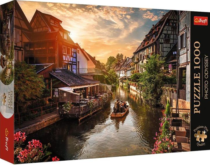 Actual product image Trefl Puzzle Premium Plus 1000 - Little Venice in Colmar, France (1000 pieces)