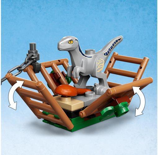 Immagine prodotto LEGO Blu e Beta nella trappola dei Velociraptor (76946, LEGO Jurassic World)