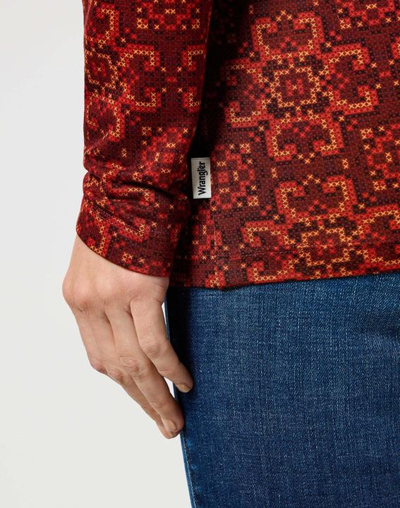Produktbild Wrangler Sweatshirt Mockneck Tee (XS)