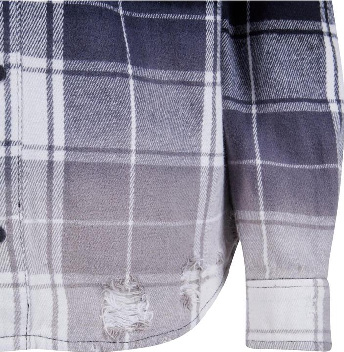 Image du produit Karl Kani KM223-029-1 Chest Signature Heavy washed Flannel Shirt - 77597 (S)