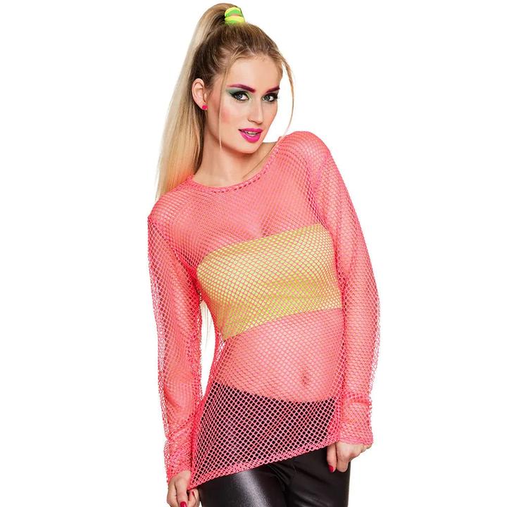 Actual product image Boland Fishnet Shirt Neon (M/L)