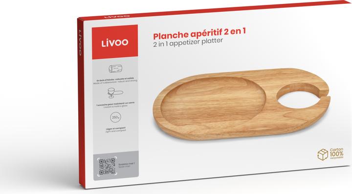 Image du produit Livoo Planche apéritif 2 en 1