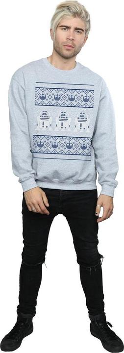 Produktbild Star Wars Christmas R2D2 Fair Isle Sweatshirt (XL)