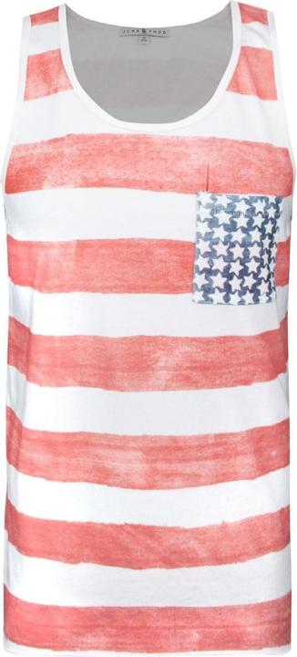 Immagine prodotto Junk Food USA Gilet Bandiera Uomo (S)