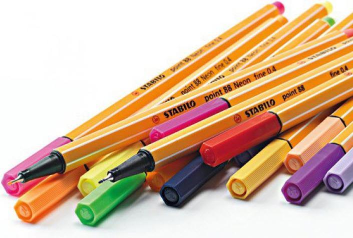 Produktbild STABILO point 88 Fineliner (Hellgrün, 10 x)