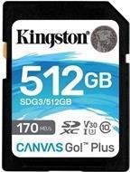 Image du produit Kingston Canvas Go Plus (512 Go, microSDXC, U3, UHS-I)
