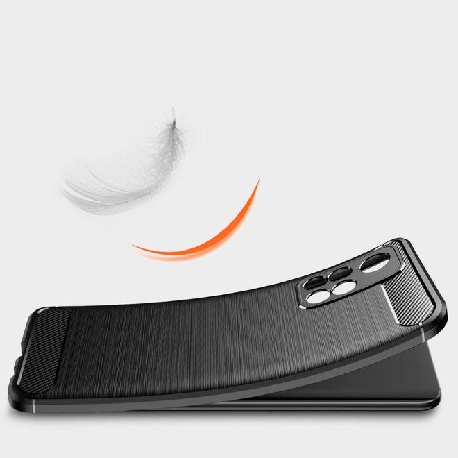 Produktbild MU Style Carbon Fiber TPU Softcase Series (Xiaomi Poco M4 Pro 5G)